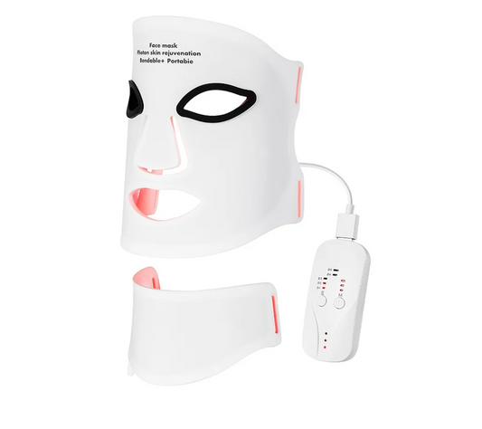 HealRay™ Silicone LED Mask Face With Red Light Infrared Therapy